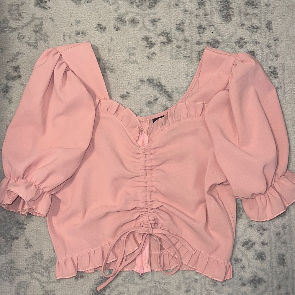 Cute Puff-sleeve top